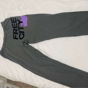 Grey Free City Joggers